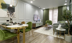 Mẫu thiết kế nội thất cho những gia chủ yêu màu xanh