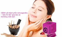 CBINK với thành phần Ashwagandha -  "sâm Ấn Độ " giúp bảo vệ hệ thống miễn dịch, hỗ trợ tăng vòng 1