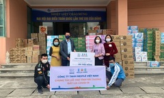 Tiếp nguồn dinh dưỡng – trao gửi yêu thương đến trẻ em cách ly những ngày Tết tại vùng dịch