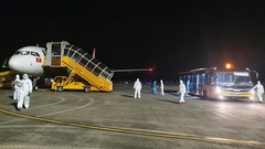 Sân bay Vân Đồn đón 2 chuyến bay “giải cứu” sau khi hoạt động trở lại