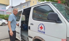  "Chuyến xe nghĩa tình giá 0 đồng " và hành trình làm việc tốt của người đàn ông Hà Tĩnh