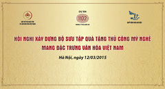 Hội nghị về quà tặng thủ công đầu tiên tại Việt Nam
