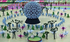Những hình ảnh ấn tượng nhất trong Lễ khai mạc World Cup 2014