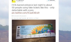 Phát hiện hàng loạt vé giả tại World Cup 2014