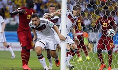 Video: Chơi ép sân, ĐT Đức vẫn mướt mồ hôi cầm hòa Ghana