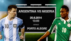 World Cup 2014: Dự đoán 4 trận đấu đêm 25/6 rạng sáng 26/6