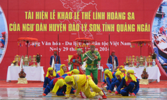 Tại Hà Nội: Lần đầu tiên tái hiện “Lễ khao lề thế lính Hoàng Sa”