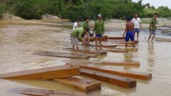 Khánh Hòa: Thu giữ nhiều gỗ lậu trên sông Cái