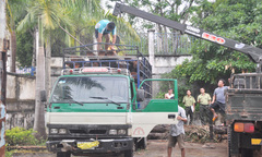 Bắt giữ xe tải vận chuyển hơn 4m3 gỗ trái phép