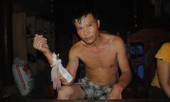 Trưởng công an bị tố đánh dân gây tai nạn