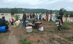 Vỡ đập thuỷ điện Ia Krêl 2, lũ quét kinh hoàng