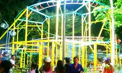 Tàu lượn rơi tự do, bé 10 tuổi chấn thương sọ não