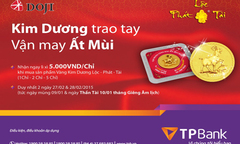 Mua Kim Dương, nhận lì xì may mắn của TPBank