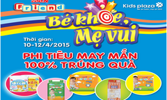 Nhận quà cực “khủng” khi mua bỉm GOO.N FRIEND tại Kids Plaza
