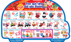 Kids Plaza ngập tràn quà tặng nhân ngày Tết thiếu nhi
