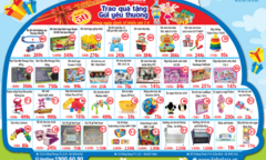 Kids Plaza giảm giá tới 50\% mừng ngày Tết thiếu nhi