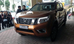 Hé lộ hình ảnh Nissan Navara 2015 đầu tiên tại Việt Nam