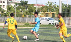 Đội bóng báo ĐS&PL giành chức vô địch cúp Tứ Hùng tổ chức tại Huế