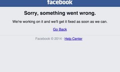 Facebook gặp sự cố lần thứ 2 chỉ trong vòng chưa đầy một tuần