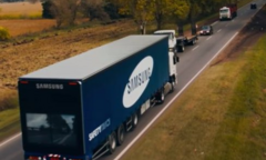 Samsung giới thiệu công nghệ  "nhìn xuyên qua xe tải " nhằm giảm tai nạn