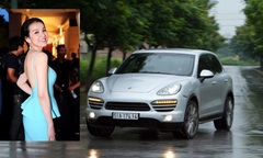 Porsche Cayenne của hoa hậu Thùy Lâm, giá bao nhiêu?