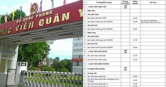 17 trường Quân đội công bố điểm chuẩn năm 2023, cao nhất 27,98 điểm