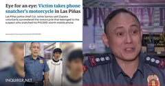 Bị giật điện thoại trên đường, nam thanh niên có màn  "ăn miếng trả miếng " như trên phim