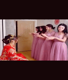 Hào hứng đi đón dâu, chú rể  "điếng người " khi nhận ra danh tính dàn phù dâu