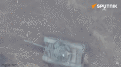 Clip: Quân đội Nga tung đòn phá hủy xe tăng T-72M1 của Ukraine