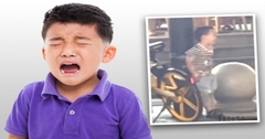 Con trai hiếu động khi cả nhà ăn tối, cặp vợ chồng có cách  "dạy dỗ " gây phẫn nộ