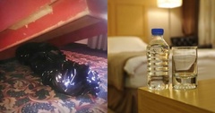 Nữ tiếp viên hàng không tiết lộ lý do vì sao luôn ném chai nước vào gầm giường khách sạn