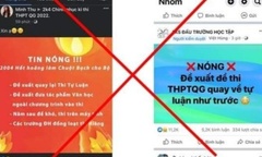 Xôn xao thông tin thi tốt nghiệp THPT 2022 bằng hình thức tự luận: Bộ GD&ĐT nói gì?