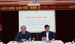 Gấp rút hoàn thiện hồ sơ đề nghị xây dựng Luật sửa đổi, bổ sung một số điều của Luật TTTM