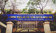 Trường THPT chuyên Ngoại ngữ công bố điểm chuẩn vào lớp 10