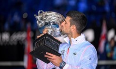 Novak Djokovic lần thứ 10 vô địch Australian Open