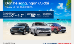 ĐÓN HÈ SANG NHẬN NGÀN ƯU ĐÃI HẤP DẪN KHI MUA XE TẠI HYUNDAI HẢI DƯƠNG.