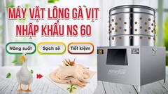 Cách chọn máy vặt lông gà vịt, lông chó phù hợp với nhu cầu