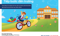 HYUNDAI HẢI DƯƠNG CÙNG EM “TIẾP BƯỚC ĐẾN TRƯỜNG”