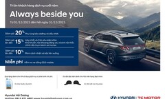 Hyundai Hải Dương thực hiện chương trình Tri ân khách hàng dịch vụ năm 2023