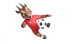 Sinh động linh vật Sao la trong tạo hình 3D với 40 môn thi đấu ở SEA Games 31