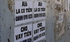 Vợ vác bụng bầu, thay chồng trả nợ