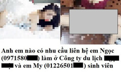 Chồng vay tín dụng đen, vợ và em gái bị tung ảnh nóng đòi nợ