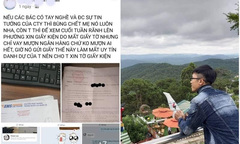 Bị tín dụng đen “siết” nợ, chịu không nổi lãi suất “cắt cổ”, con nợ quay đầu khởi kiện