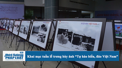 Khai mạc tuần lễ trưng bày ảnh “Tự hào biển, đảo Việt Nam”