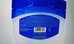Đình chỉ lưu hành, thu hồi sản phẩm Vaseline Vitamin E không đạt tiêu chuẩn chất lượng