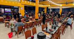 Lò đất BBQ - Nơi để trải nghiệm ẩm thực lẩu, nướng đường phố