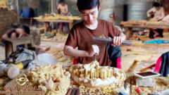 Nghệ Nhân “Trần Phước Hoàng” thành lập cơ sở chạm khắc gỗ “Mộc Mỹ Nghệ Hoàng CA” ở Huế!
