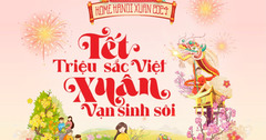 “Tết Triệu Sắc Việt, Xuân Vạn Sinh Sôi” Trên Đường Hoa Home Hanoi Xuan 2024