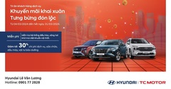 Hyundai Lê Văn Lương triển khai chương trình khuyến mãi dịch vụ tháng 03