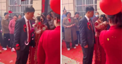 Đang làm lễ cưới, người cô có hành động khiến cô dâu  "tái mặt ", chú rể mất bình tĩnh trừng mắt